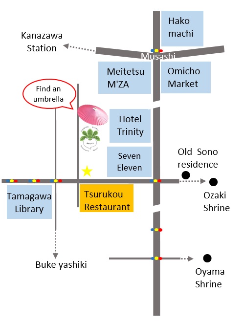 cooking studio kanazawa salon map